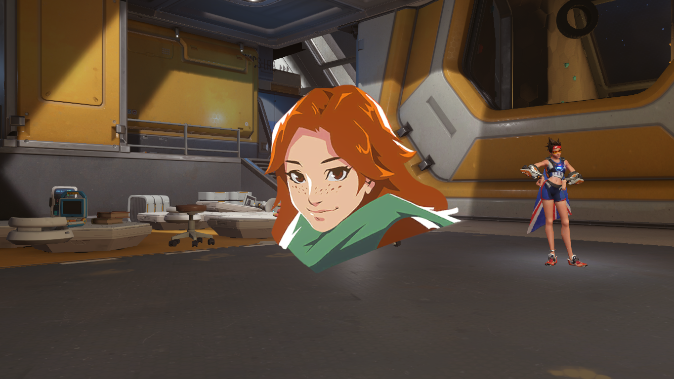 Un nouveau tag de la copine de Tracer