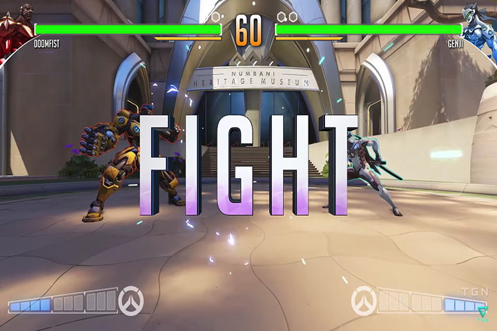 OW : Overwatch en jeu de combat arcade