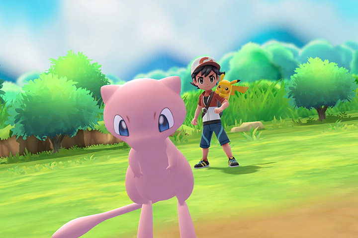 Pokémon Let's Go Capturer Mew