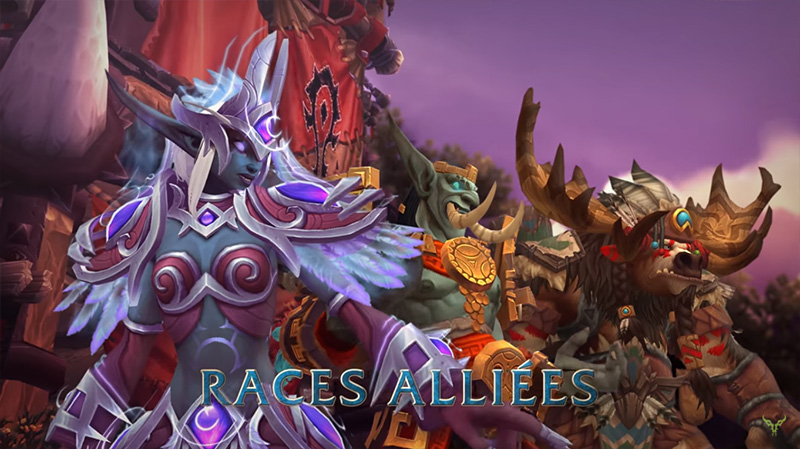 WoW : Nouvelles races à Battle for Azeroth