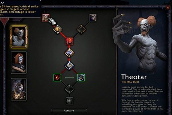 WoW Shadowlands : Soulbinds et conduits, fonctionnement dans l'extension