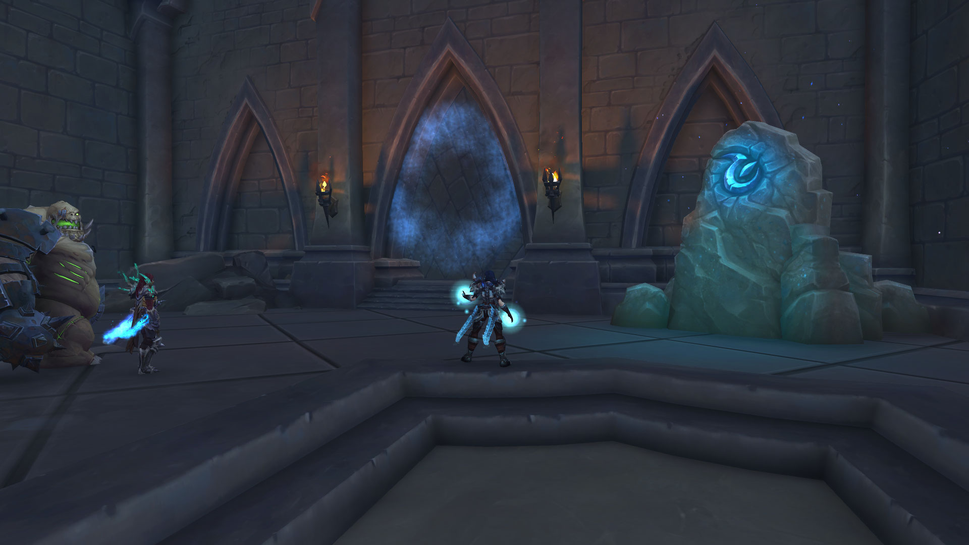 TP aux donjons de WoW dans Shadowlands, le HF héros mythique