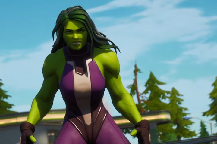 Skin Jennifer Walters et She Hulk, défis de l'éveil Fortnite saison 4
