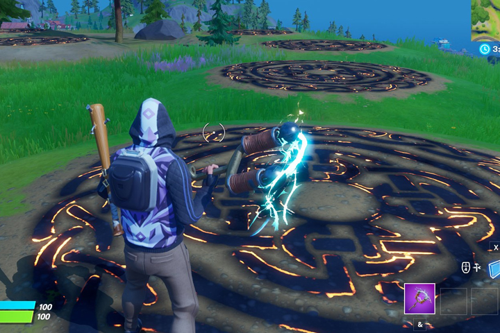 Runes ou Bifrost de Thor dans Fortnite, teaser de la saison 4