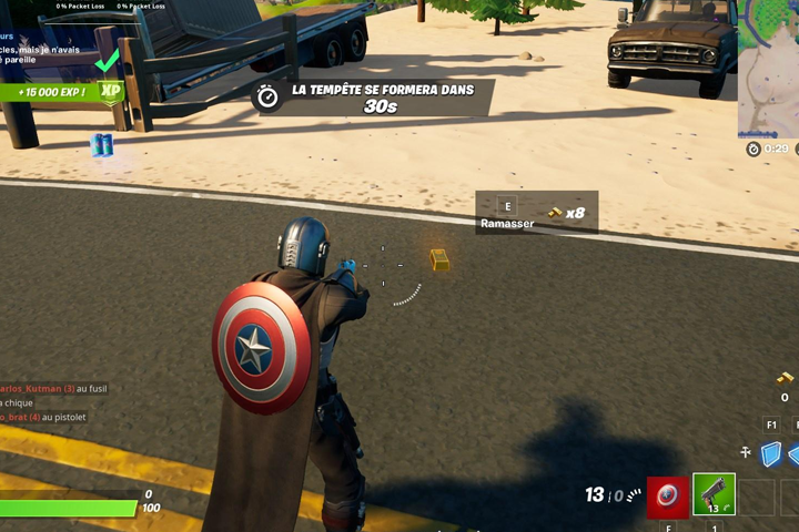 Fortnite : Atterrir à Pizza Pit ou au food truck de Pizza Pete, quête saison 5