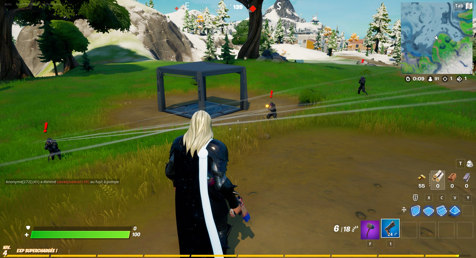 Fortnite : Éliminer des gardes IO, défi et quête semaine 5 saison 5