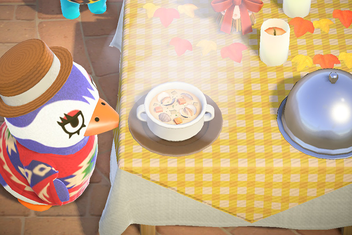 Jour du partage, fêtez Thanksgiving sur Animal Crossing : New Horizons