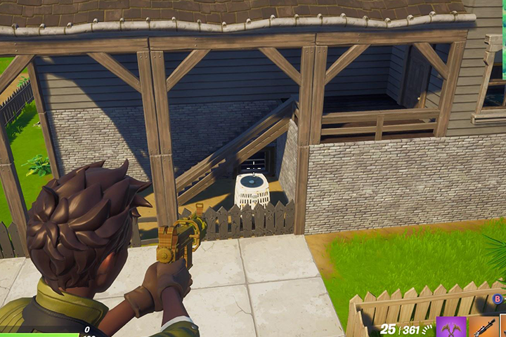 Fortnite : Entrer dans le bunker du Fief de Fatalis, défi semaine 7, saison 4