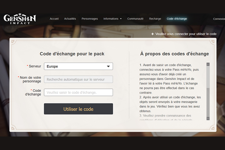 Pass Mihoyo sur Genshin Impact, c'est quoi ?