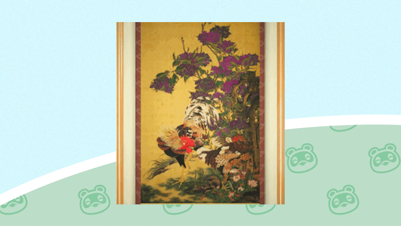 Toile détaillée Animal Crossing, vrai ou faux chez Rounard ?