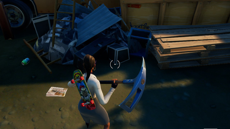 Chercher des livres sur les explosions dans Fortnite, défi saison 7