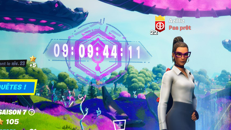 Evenement Fortnite dans 9 jours, que va-t-il se passer en saison 7 ?