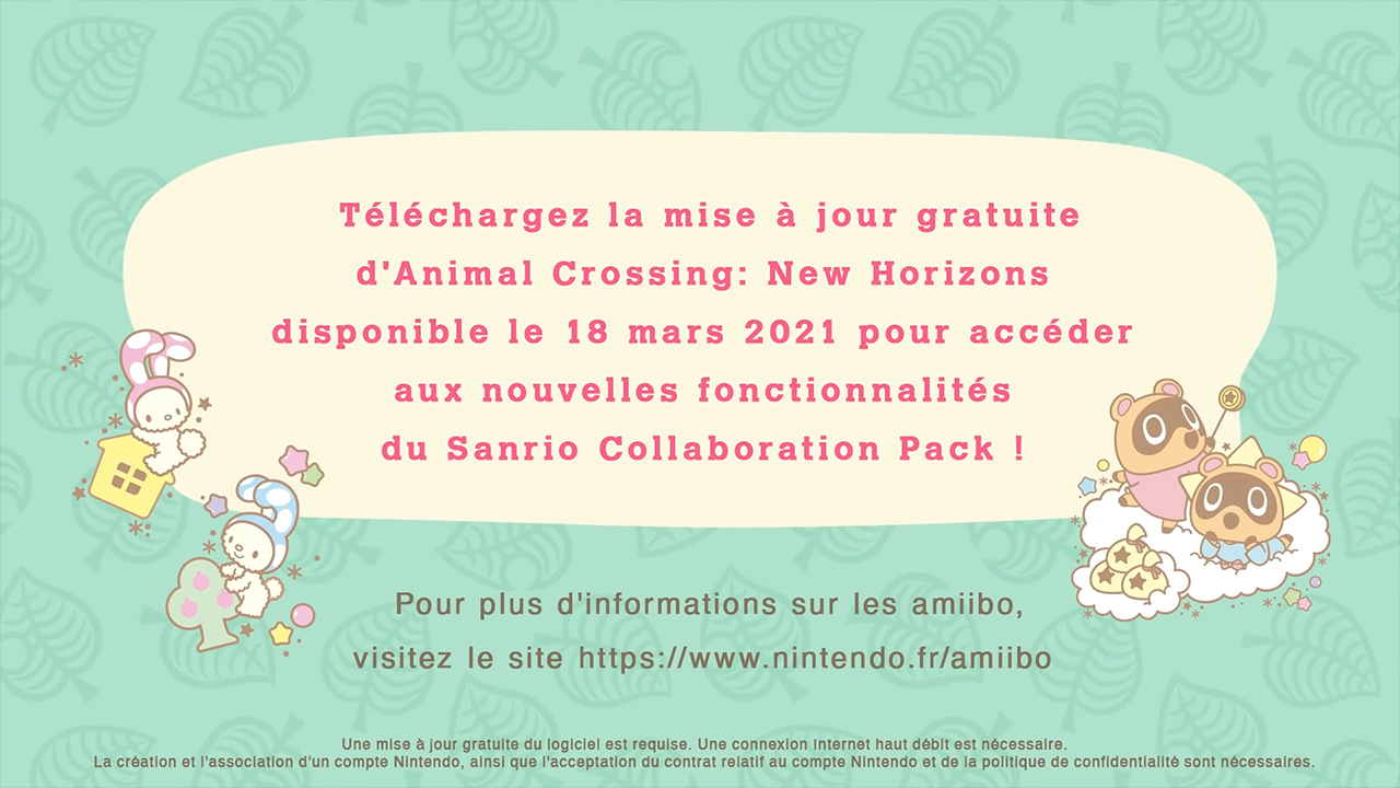 Mise à jour Animal Crossing de mars 2021, date et contenu
