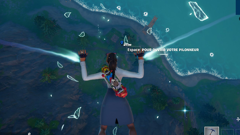 Activer une faille achetée auprès d'un personnage dans Fortnite, défi saison 7