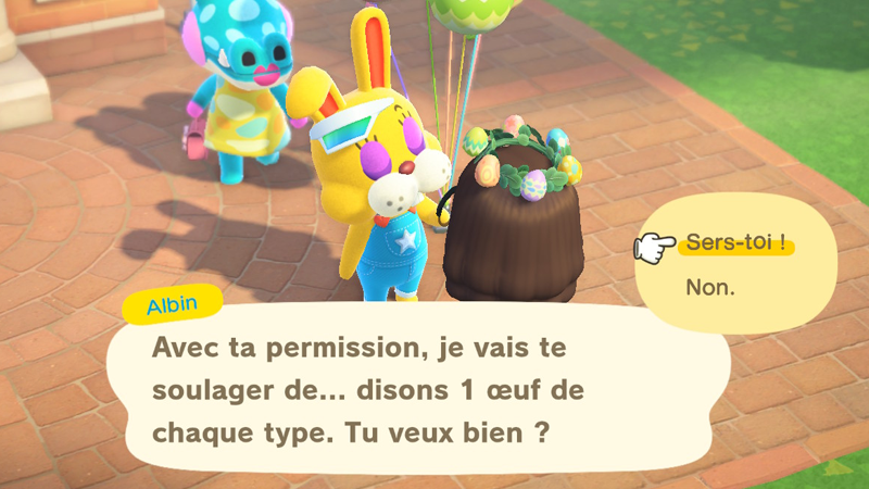 A quoi servent les oeufs dans Animal Crossing : New Horizons ?