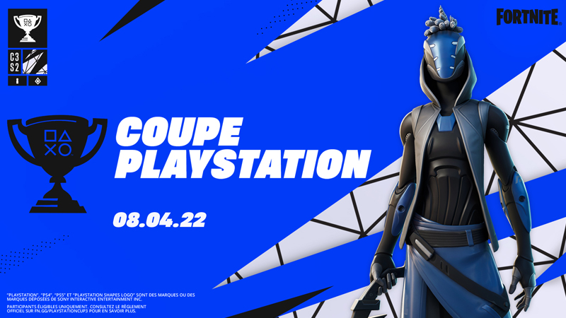 Coupe PlayStation d'avril 2022 sur Fortnite, quand et comment participer ?