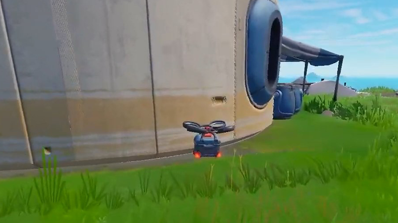 Transmettre les données au drone dans Fortnite, défi saison 2 chapitre 3
