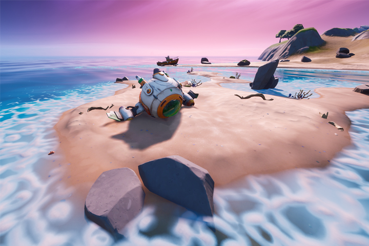 Ancien vaisseau sur Fortnite, comment compléter le défi