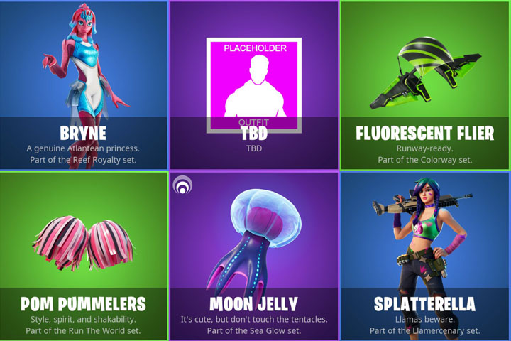 Fortnite : Nouveaux skins leak au 13.40