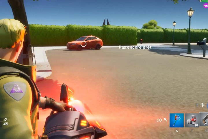 Fortnite : Infliger des dégâts avec les restes d'un Collecteur, défi semaine 4