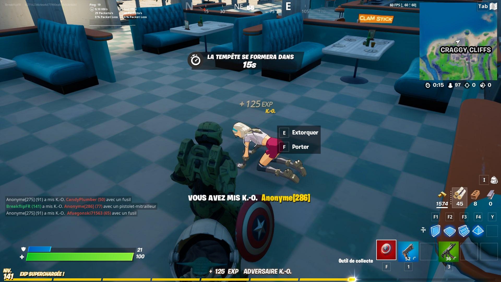 Fortnite : Infliger des dégâts de mêlée, défi et quête semaine 10 saison 5