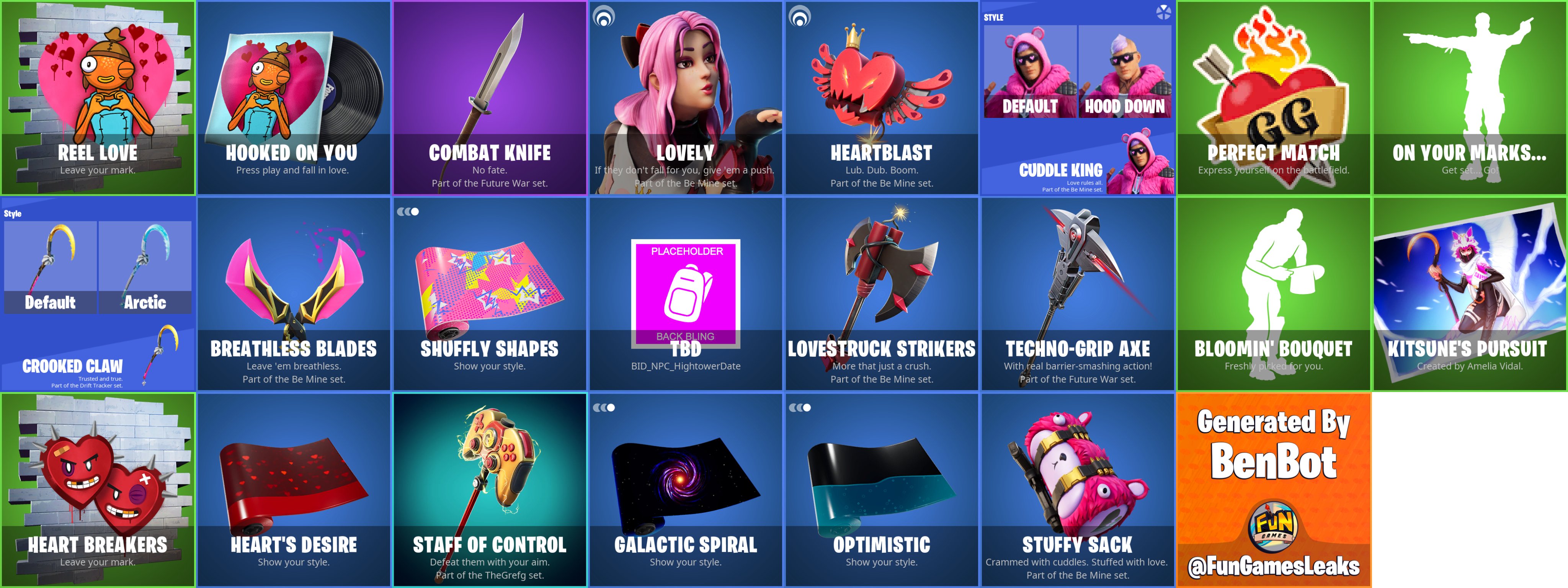 Fortnite : Nouveaux skins du patch 15.50