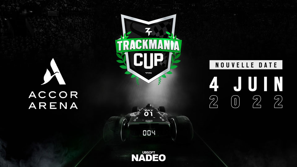 Date Trackmania Cup 2022 à l'Accor Arena de Bercy