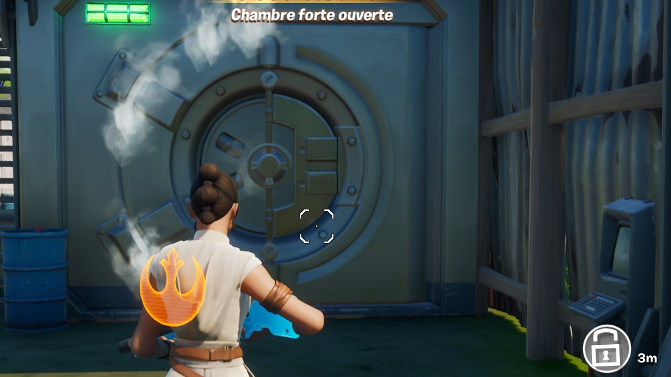 Chambre forte Fortnite, comment l'ouvrir avec un autre joueur, défi Fortnite semaine 1 saison 1 du chapitre 3