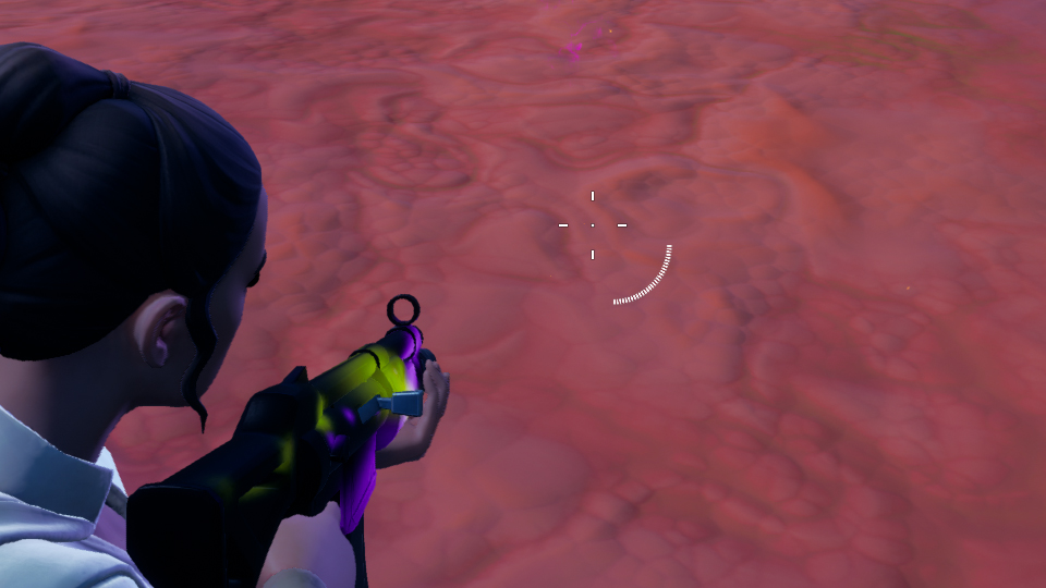 Détruire l'amas corrompu et tous les fragments corrompus, défi Fortnite saison 8 de Jonesy Obscur