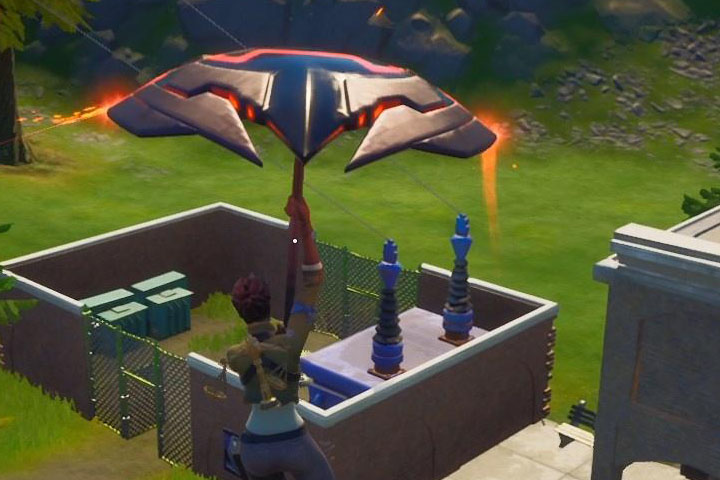 Fortnite : Utiliser une tyrolienne entre Retail Row et Steamy Stacks, défi semaine 6