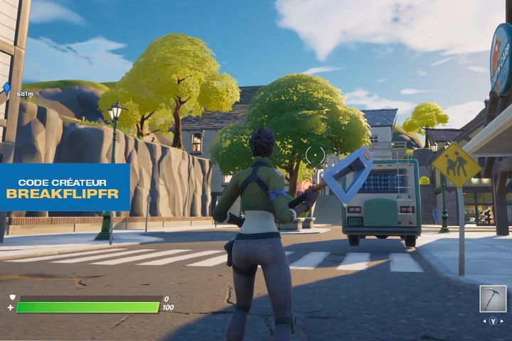 Fortnite : Visiter différents lieux-dits en une seule partie, défis semaine 8, saison 4
