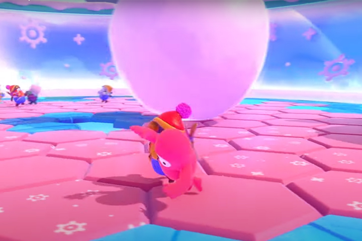 Snowball survival, la nouvelle map de Fall Guys arrive avec la mise à jour 3.5