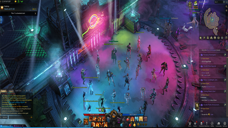 Maintenance Lost Ark du 21 avril 7am utc, combien de temps dure la mise à jour ?