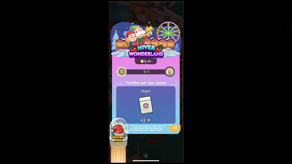 Hiver Wonderland Monopoly GO, paliers, récompenses et durée pour l'événement de décembre 2023