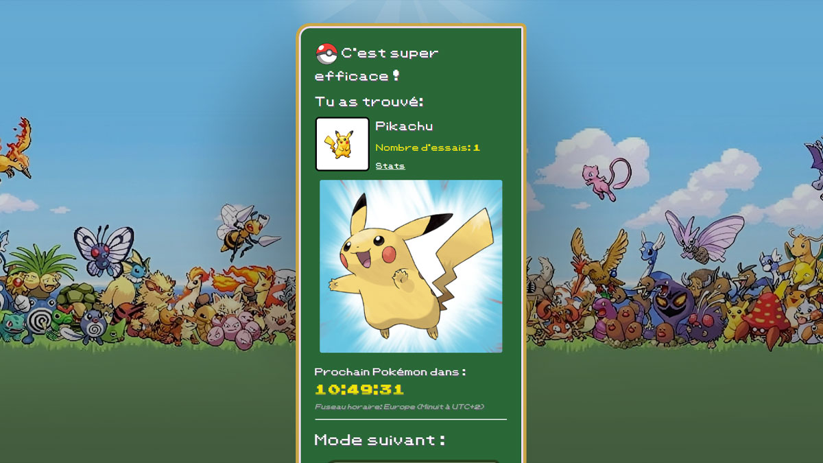 Pokedle 1 novembre 2023 : quel est le Pokémon mystère du jour ?