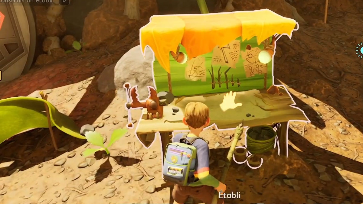 Comment construire un établi dans Grounded 2 ?