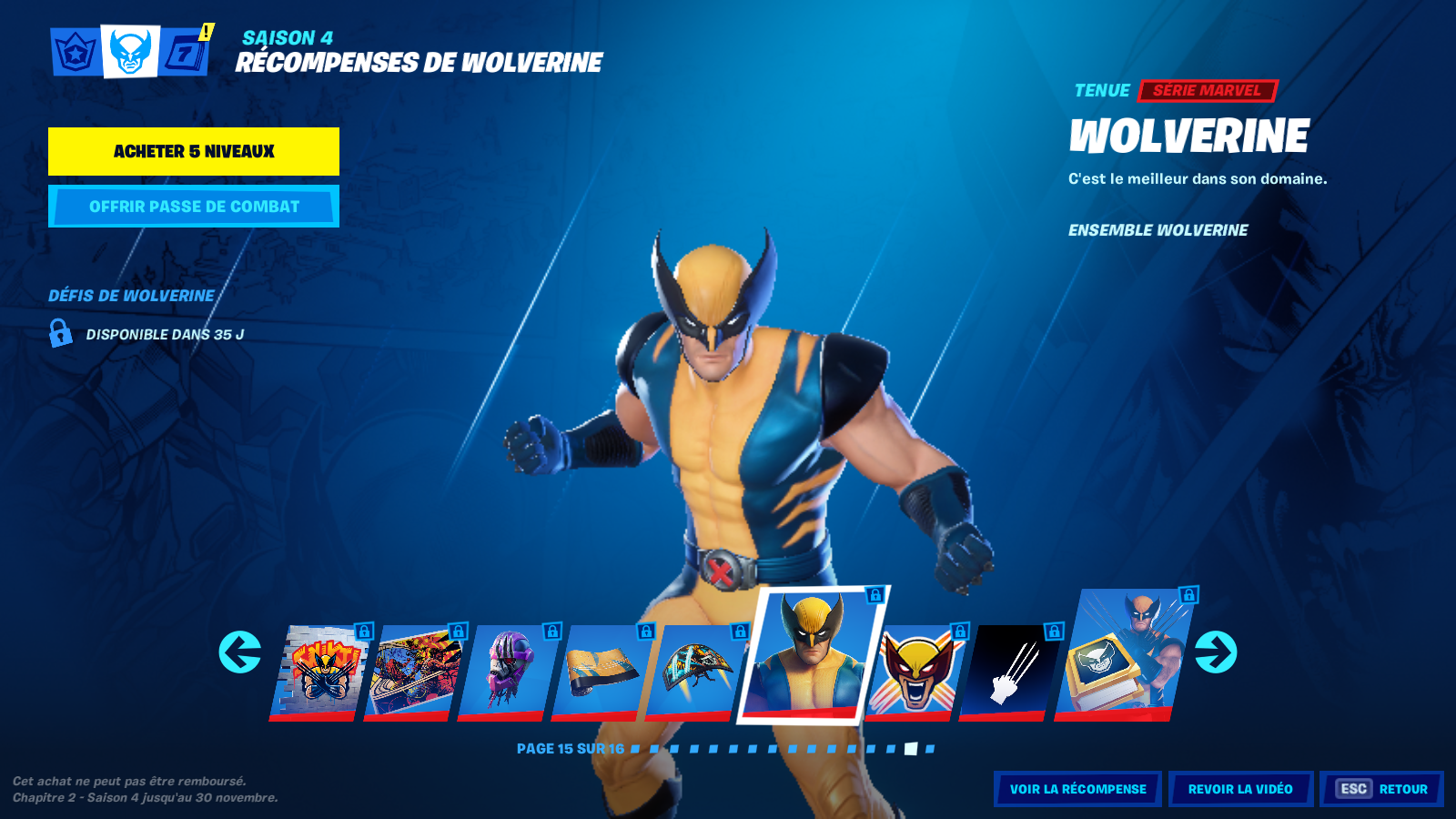 fortnite-skin-wolverine-debloquer-saison-4