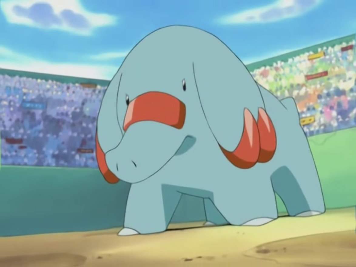 Phanpy dans les Heures de Pokémon Vedette de janvier sur Pokémon GO