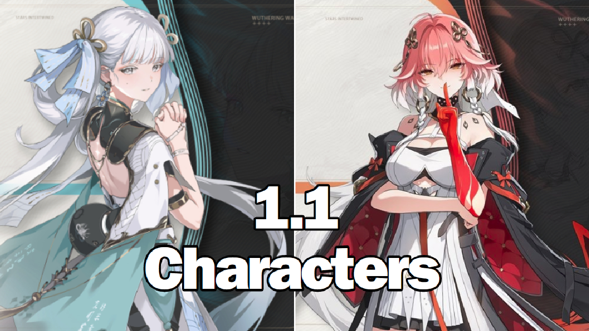 Wuthering Waves 1.1 characters : Jinshi et Changli débarquent prochainement !