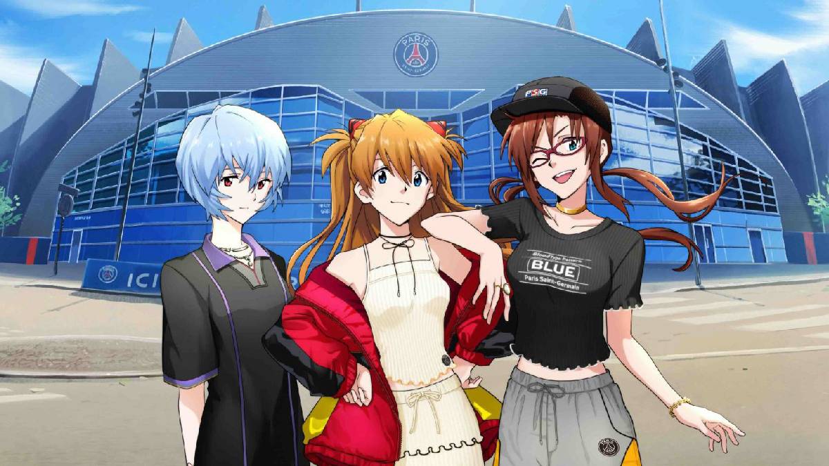 Le PSG fusionne avec Evangelion : une collection de vêtements est au rendez-vous !