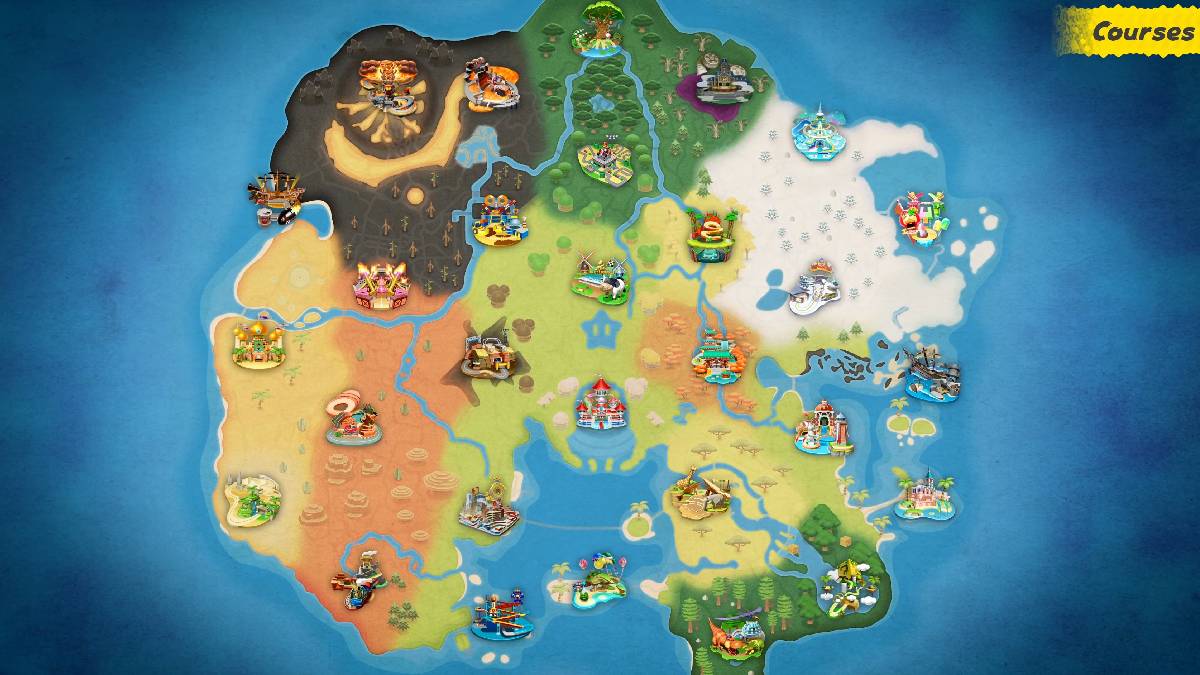 Mario Kart World Map : découvrez la carte du monde ouvert tant attendue !