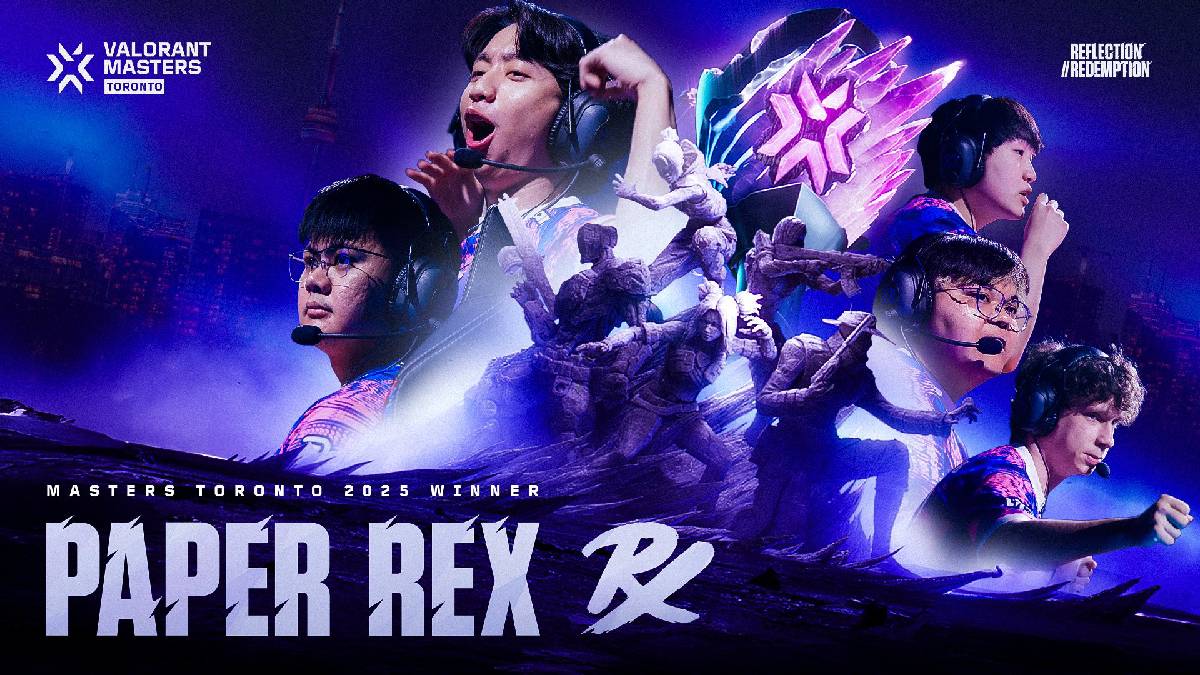VALORANT Masters Toronto : Paper Rex s’impose en finale et écrit l’histoire !