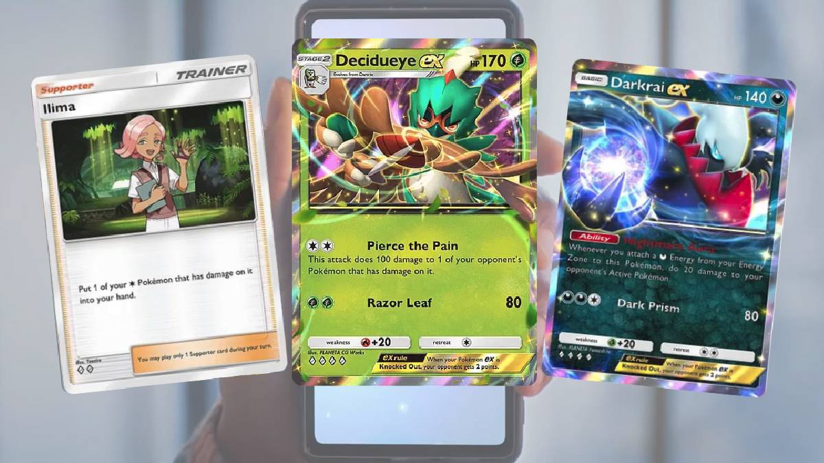 Deck Archéduc EX avec Darkrai EX sur Pokémon JCC Pocket : liste de toutes les cartes