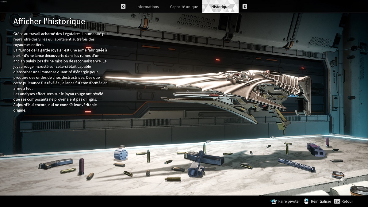 Lance de la garde royale (Kings Guard Lance) comment obtenir l'arme dans The First Descendant ?