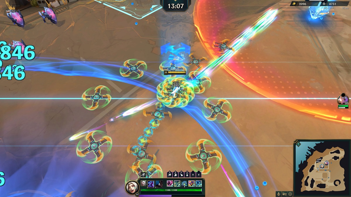 Radiant Field (Champ de rayonnement) Swarm : effets et améliorations, que vaut cette optimisation sur LoL ?