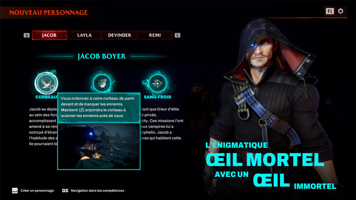 Meilleures compétences Redfall, tier list des skills des persos