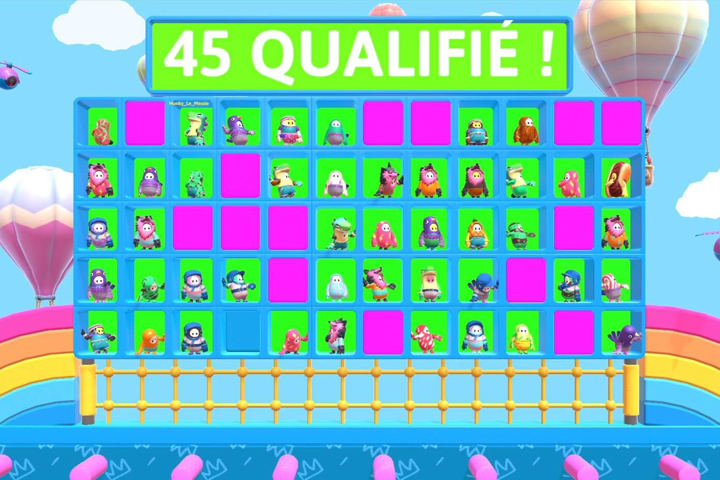 Pseudo sur Fall Guys, pourquoi il n'apparaît pas ?