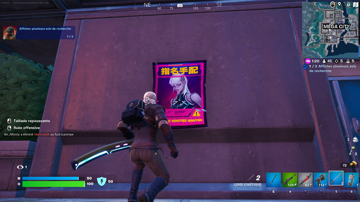 Afficher plusieurs avis de recherche Fortnite, comment réussir la quête de la semaine 7 en saison 2 du chapitre 4 ?