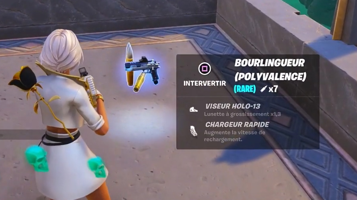 Bourlingueur Fortnite, comment avoir l'arme en saison 2 du chapitre 5 ?