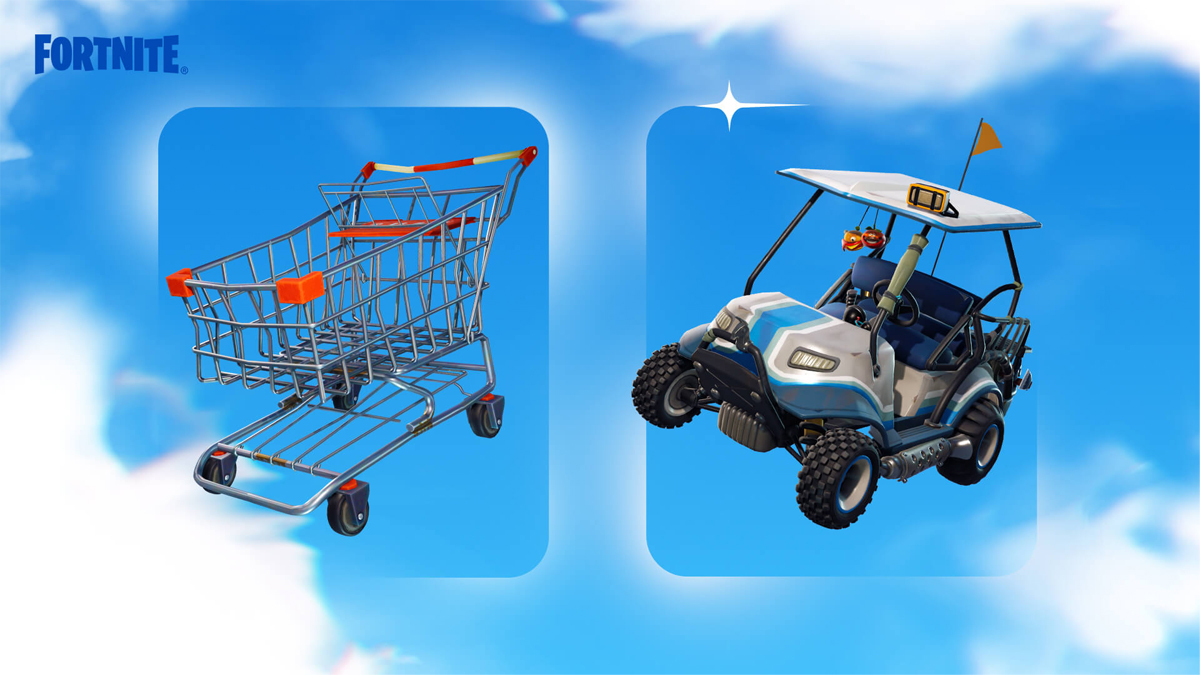Chariot de supermarché Fortnite OG, où en trouver en saison originale du chapitre 4 ?